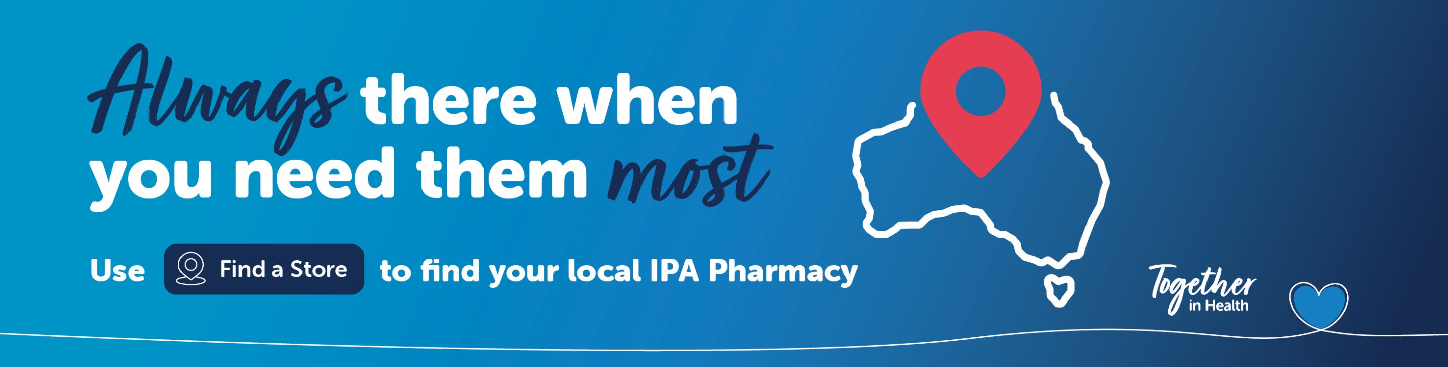 Find your local IPA Pharmacy with the store locator feature on the website.